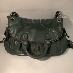 LockHeart Teal Versatile Handbag